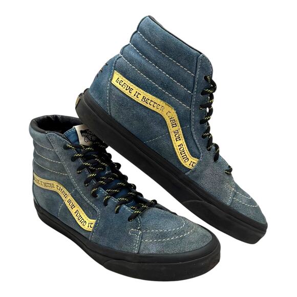 VANS Parks Project x Sk8- Hi Leave It Better Than You Found It Men 6 Wmn 7.5 - Picture 9 of 12